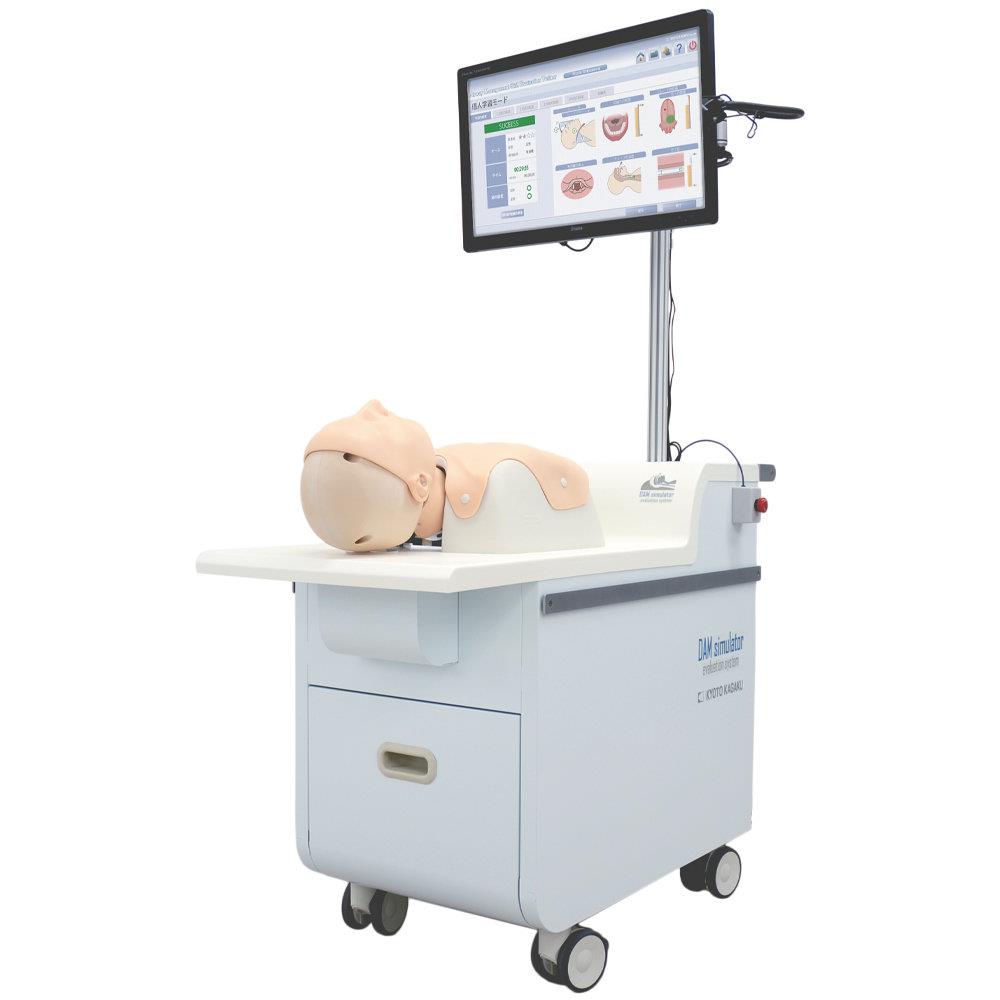 Simulator für schwieriges Atemwegsmanagement mit Bewertungsfunktion