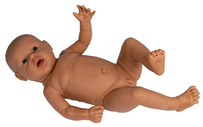 Eltern-Übungsbaby, männlich, mittlere Hautfarbe, 2,4kg