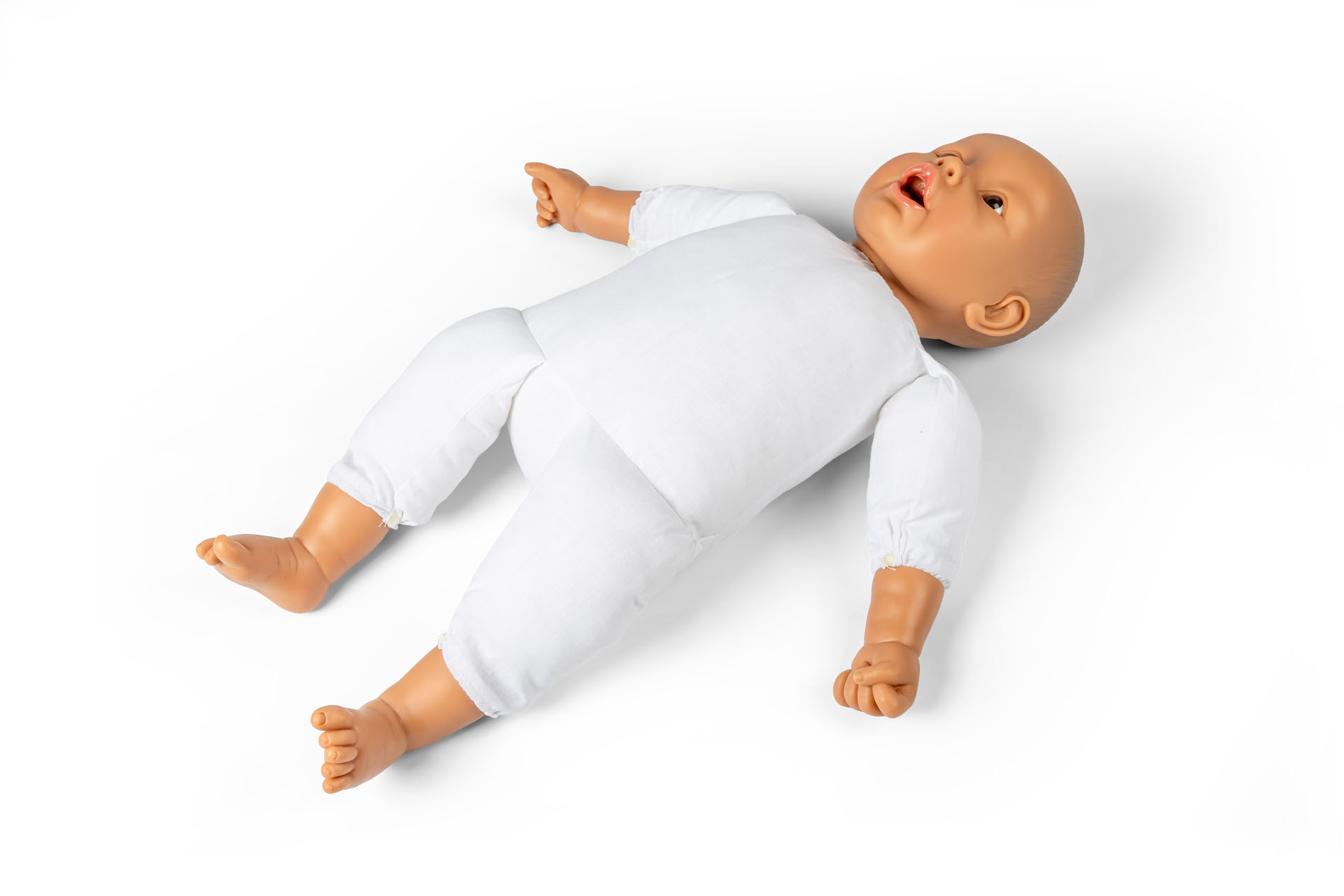 Baby doll for physiotherapy