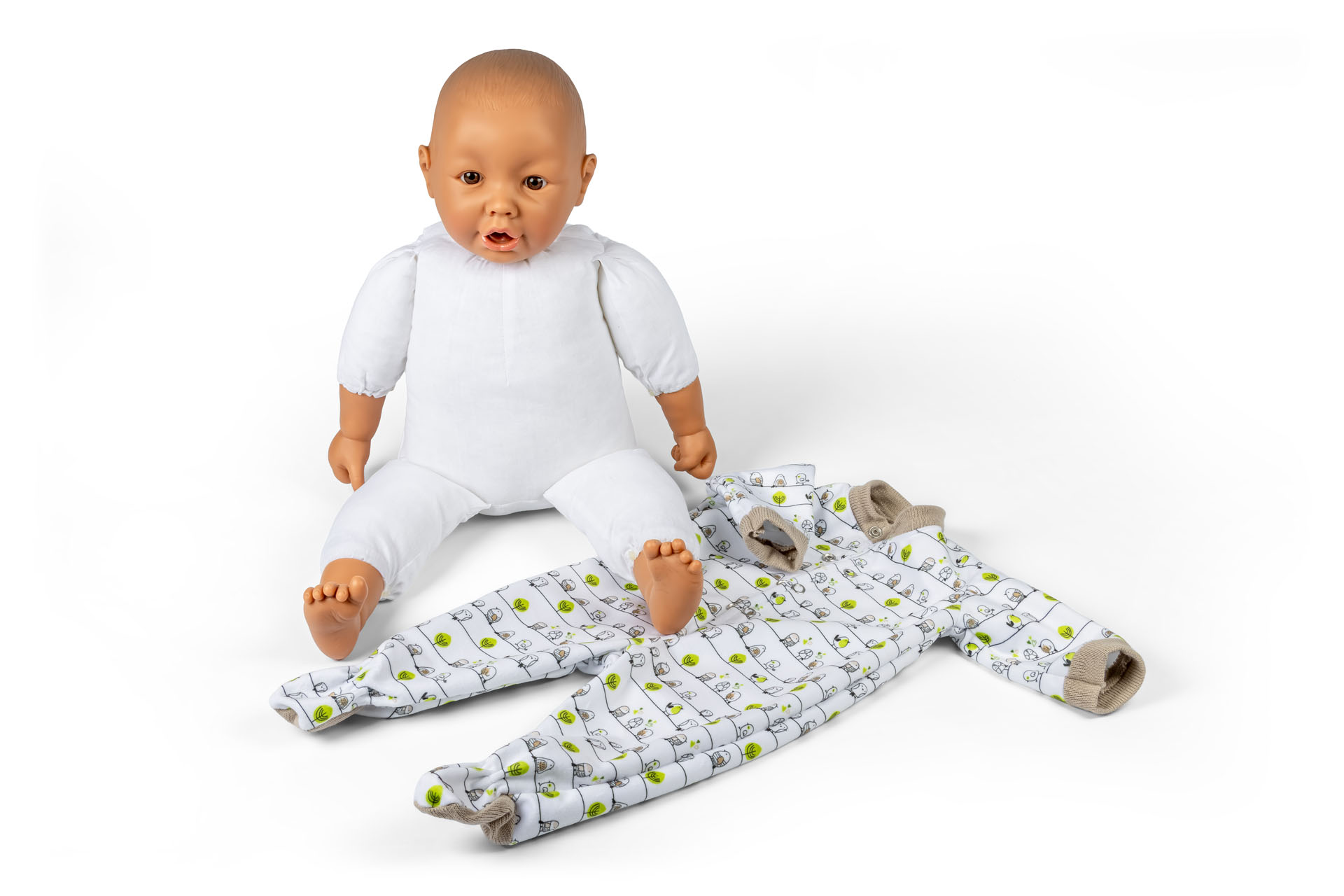 Baby doll for physiotherapy