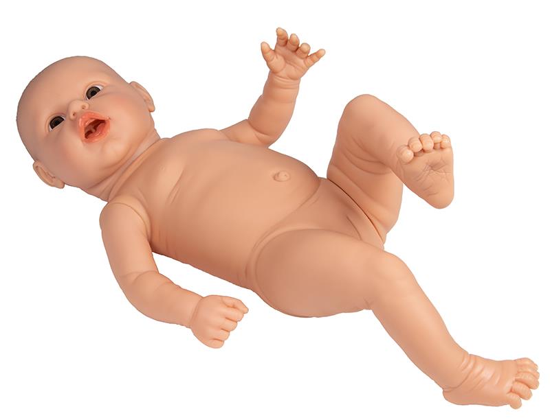 Eltern-Übungsbaby, weiblich, helle Hautfarbe, 2,4 kg