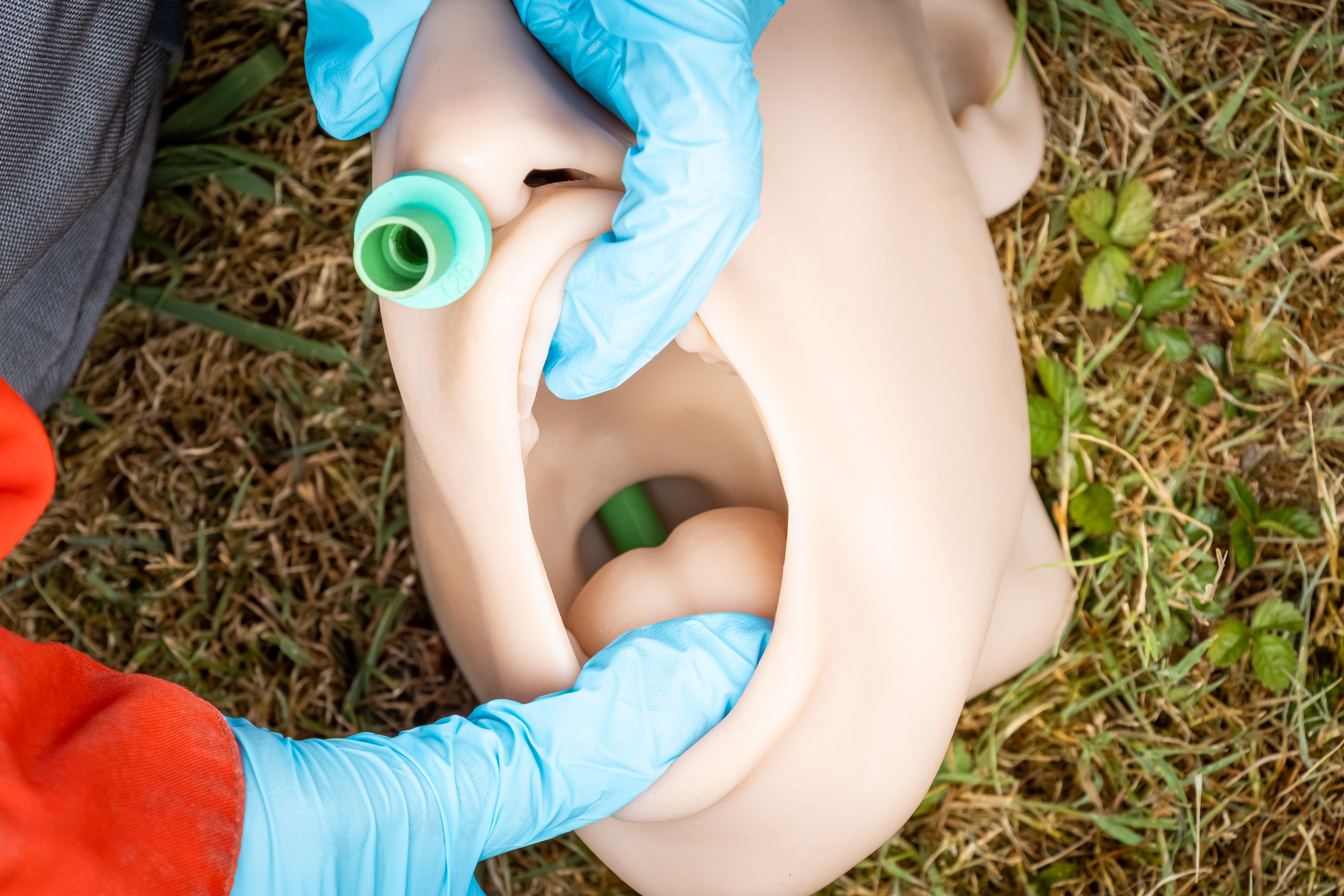 Airway-Trainer "Airway Alex" Wendl Tubus action