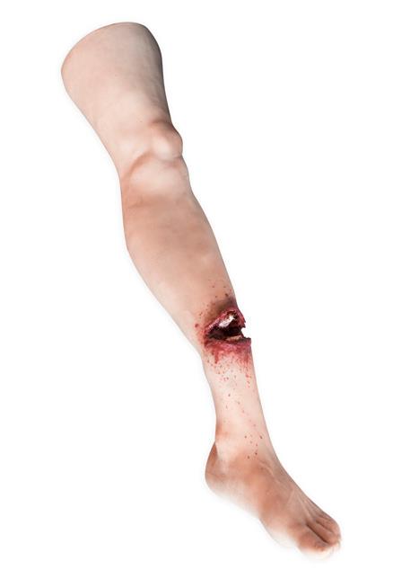 Leg with open fracture for ADAM-X series manikin