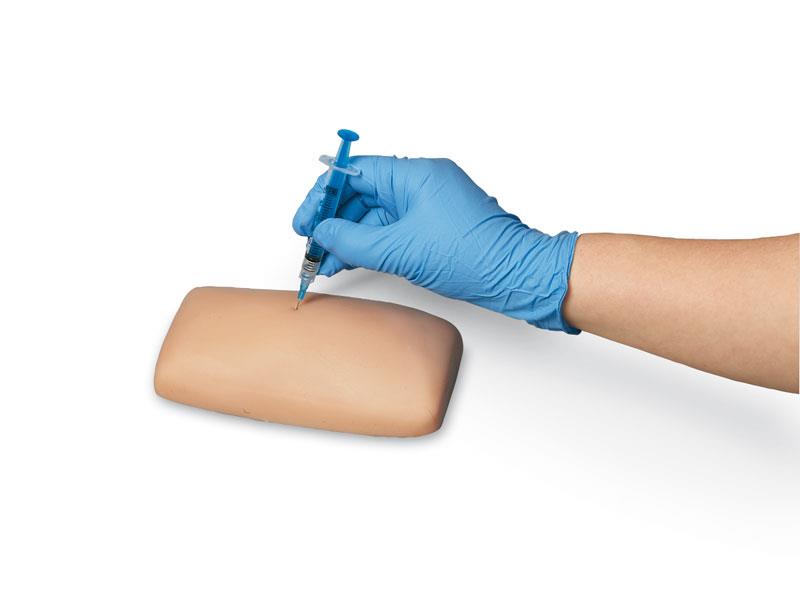 Training model for intradermal, subcutaneous and intramuscular injection