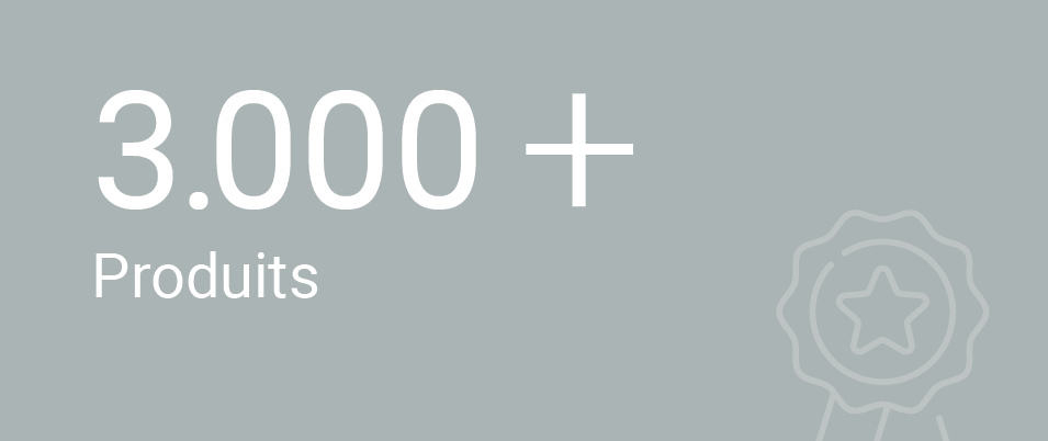 3.000+ produits