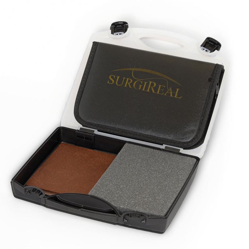 Suture Training Kit with 3-Layer RealSuture Suture Pad Dark Skin