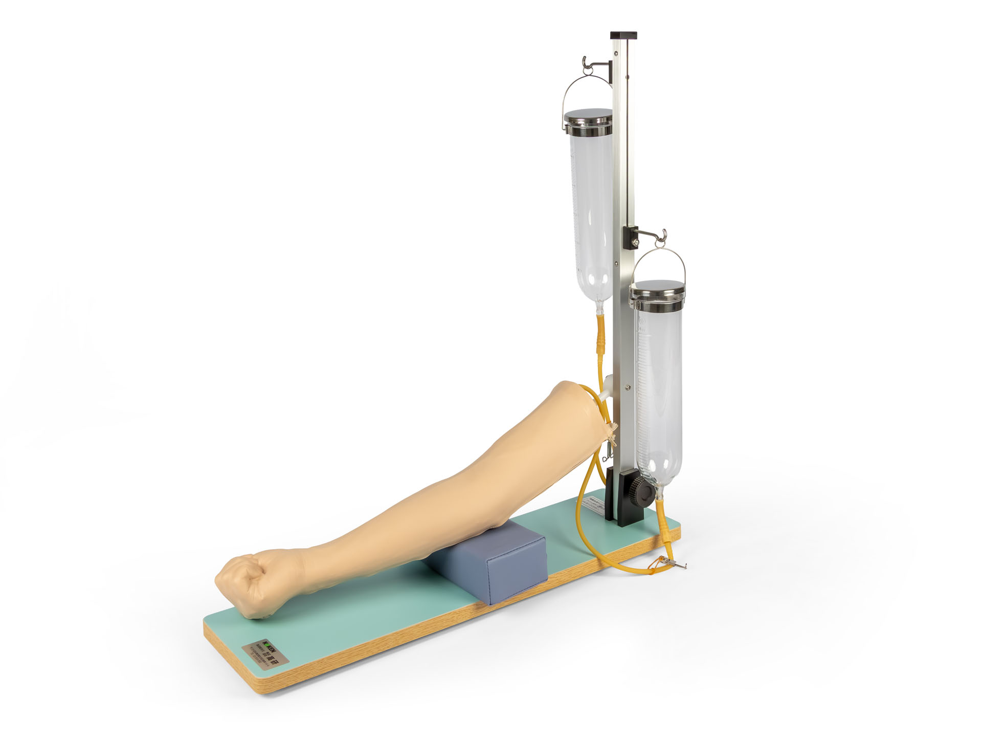 Injection practice arm