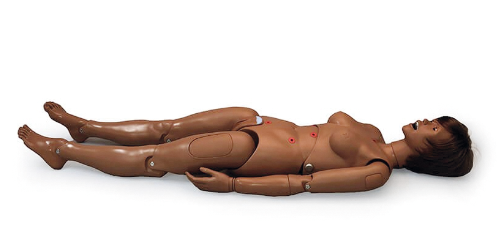 Nursing Doll, Standard Version, dark Skin