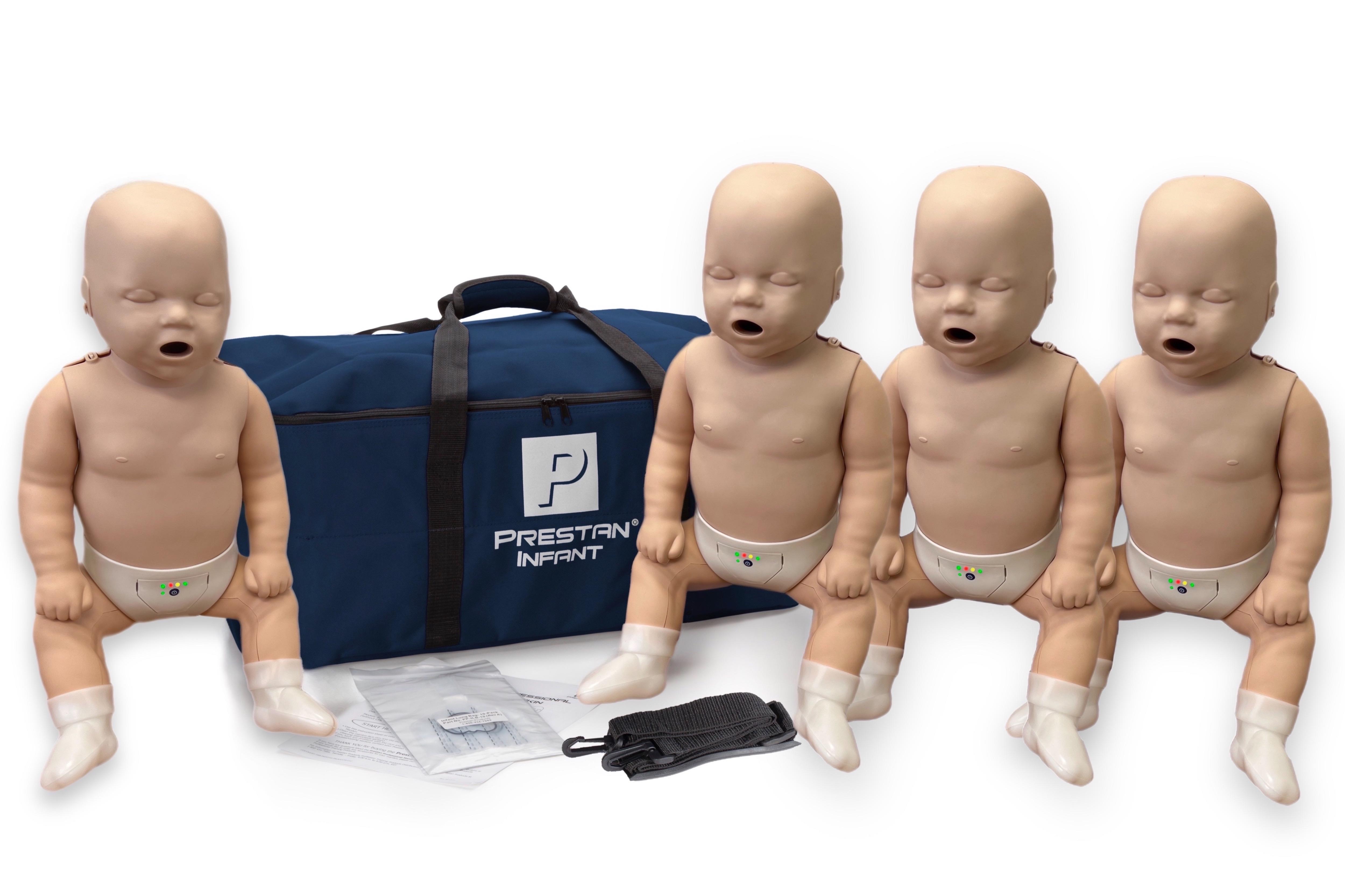 CPR Baby with light controller, 4-pack
