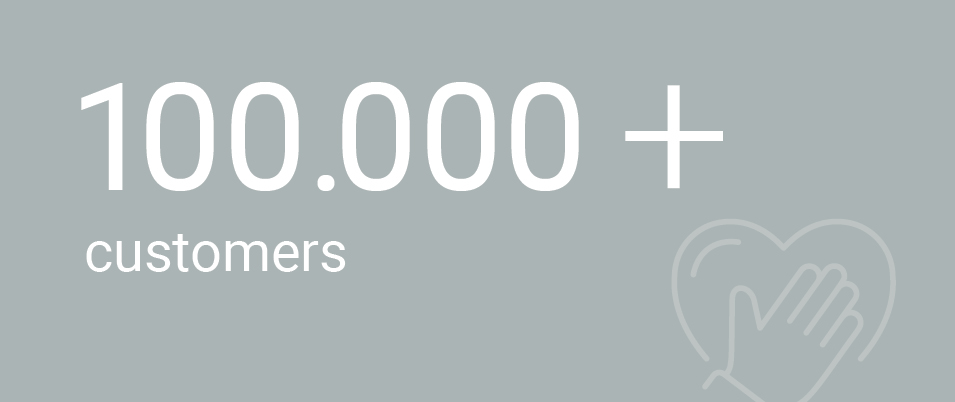 100.000+ customers
