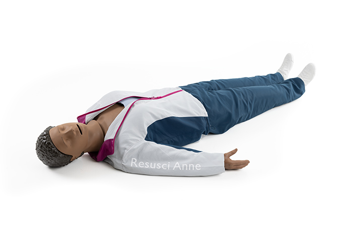 Resusci Anne QCPR full body AED, dark skin tone