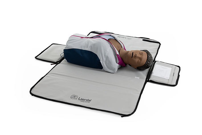 Resusci Anne QCPR torso AED, dark skin tone