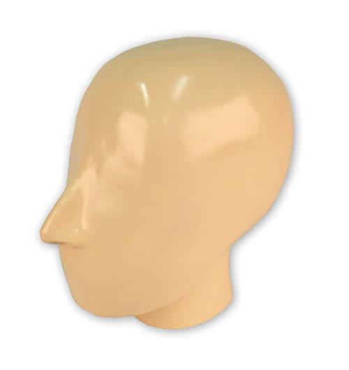 X-ray phantom head, opaque