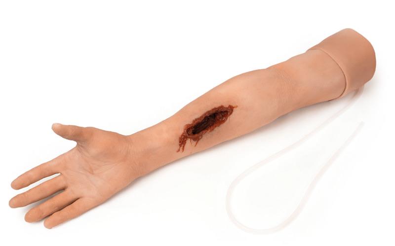 Trauma arm laceration for ADAM-X series manikins