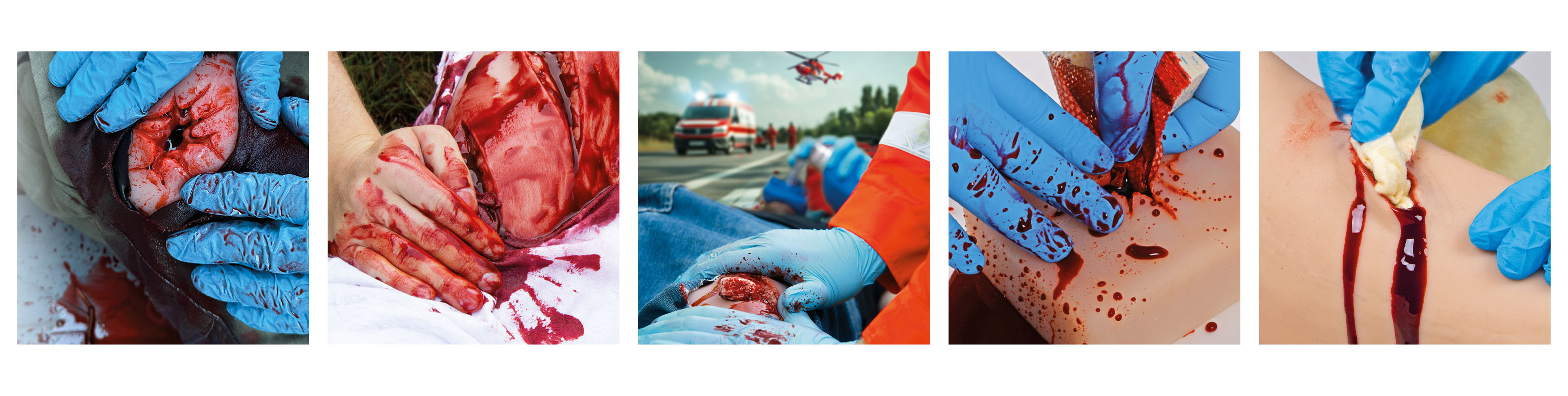 Trauma Simulation im Einsatz
