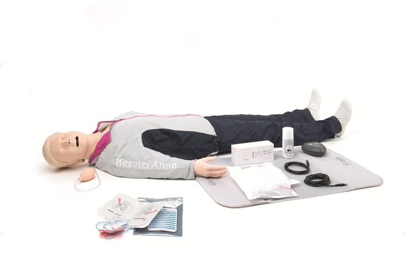 Resusci Anne QCPR full body AED with airway head