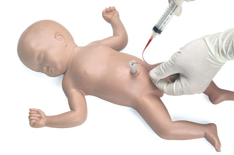 Baby Umbi umbilical catheterization trainer