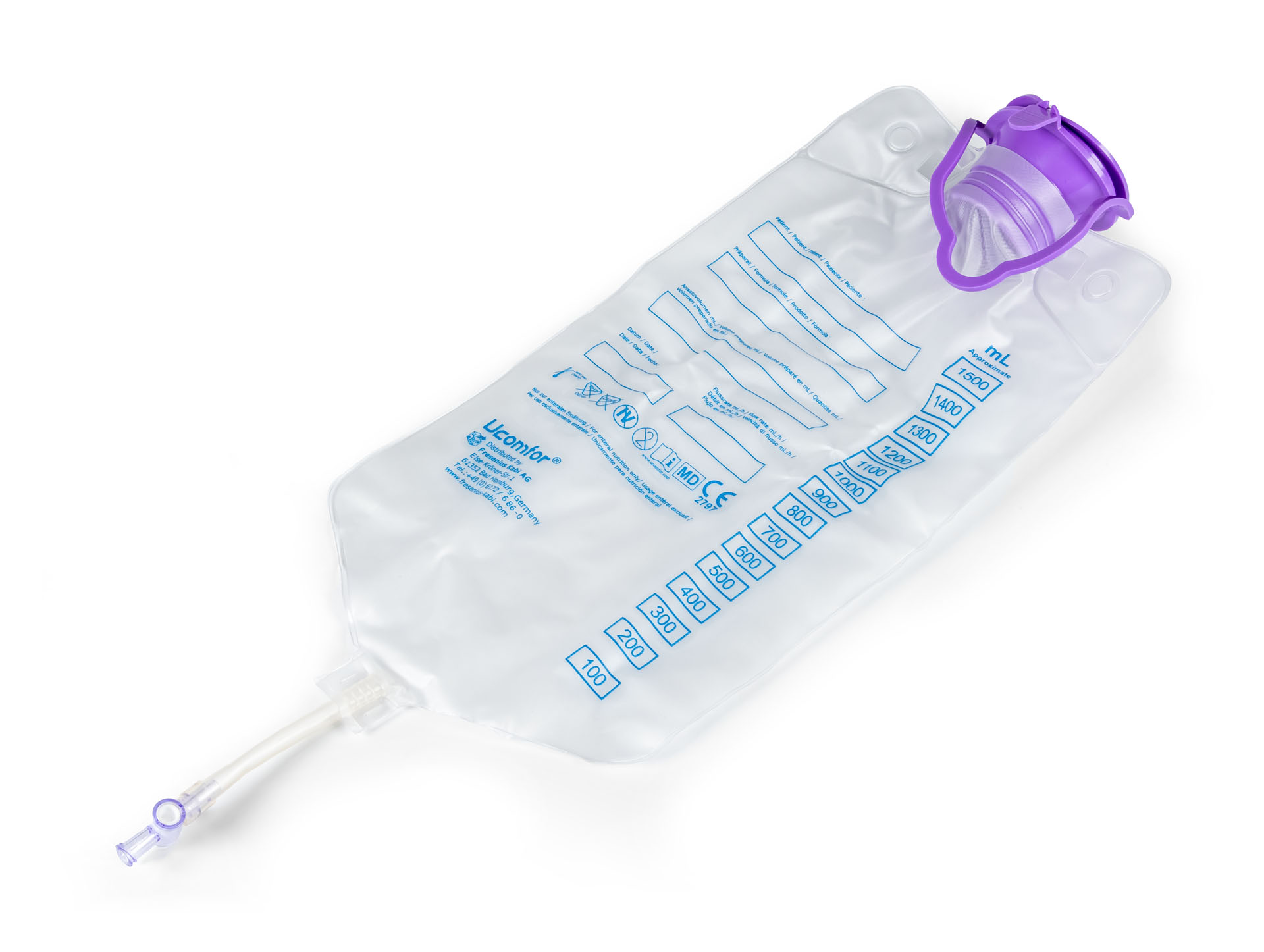 Poche pour le remplissage de sang artificiel