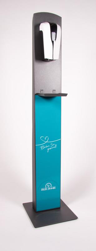 Disinfection column "smart Style" with customer design