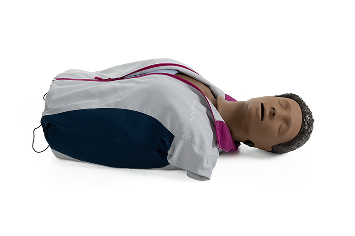 Resusci Anne QCPR torso AED, dark skin tone