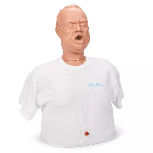 Fettleibiger Erstickungstorso