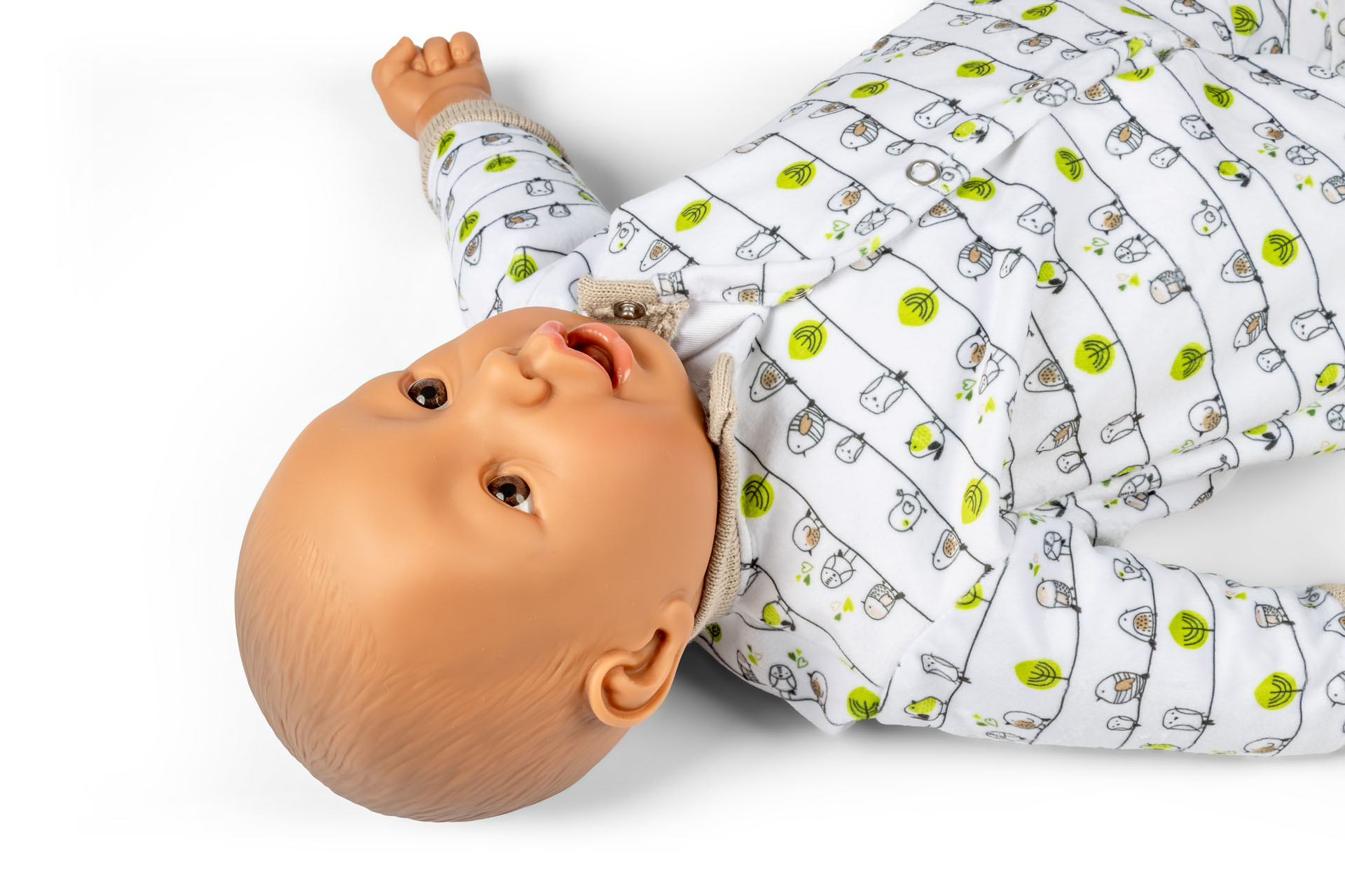 Baby doll for physiotherapy