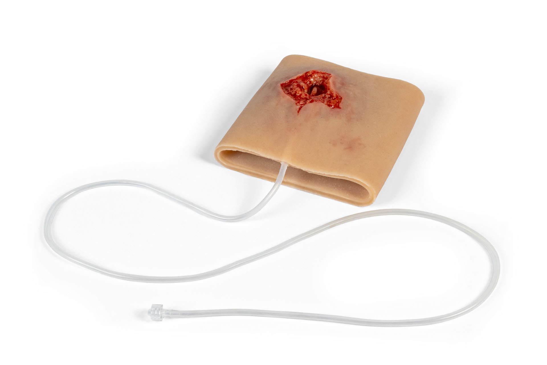 Wound Simulation Sleeve: Arm Gunshot Wound with Bleeding Function