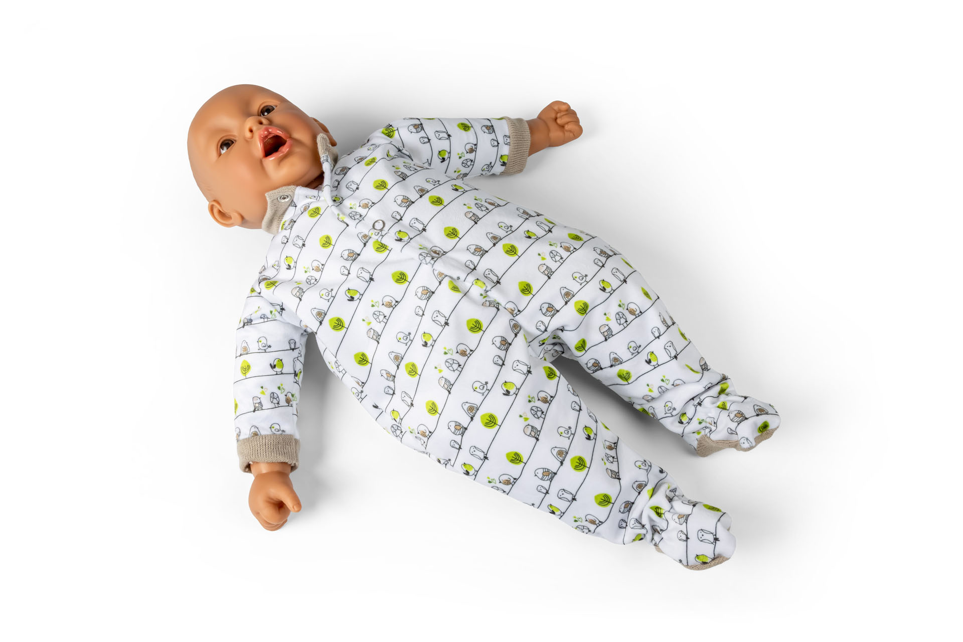 Baby doll for physiotherapy
