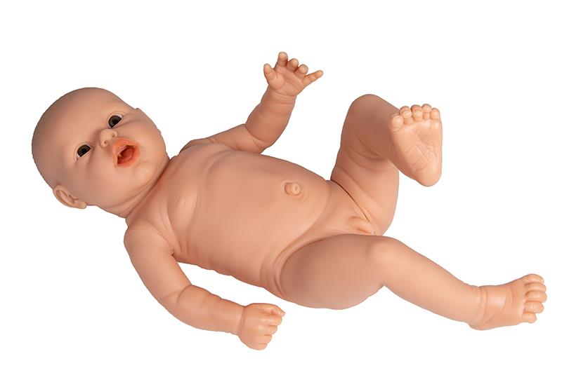 Eltern-Übungsbaby, männlich, helle Hautfarbe, 2,4kg