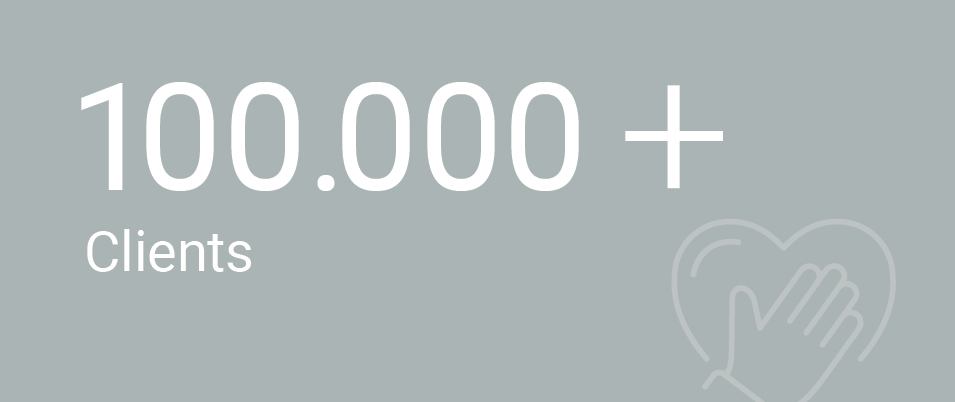 100.000+ clients
