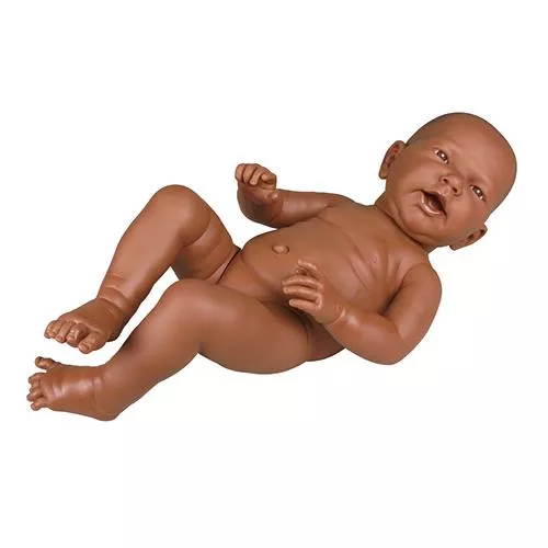 Eltern-Übungsbaby, männlich, dunkel Eltern-Übungsbaby, männlich, dunkel