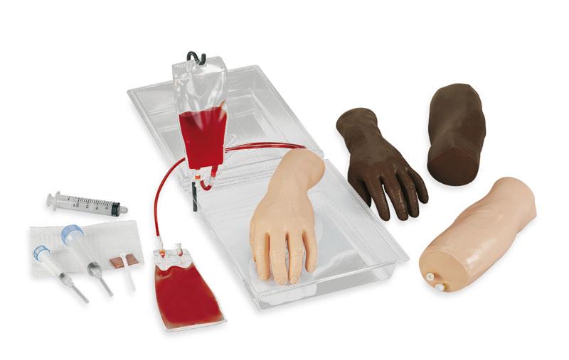 Tragbare Injektionstrainer IV Arm und Hand
